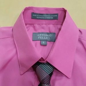 Dress shirt with tie